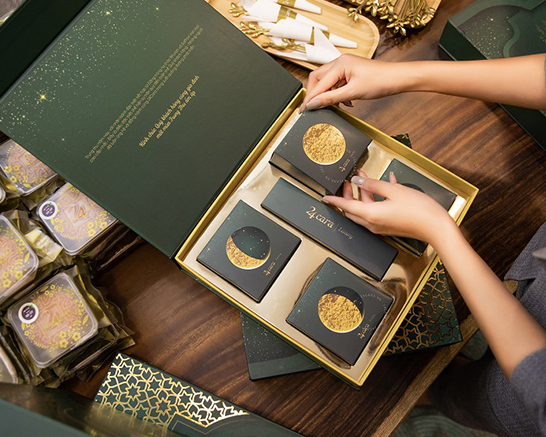 Hộp bánh trung thu nắp lật, xu hướng thiết kế hộp bánh trung thu cao cấp